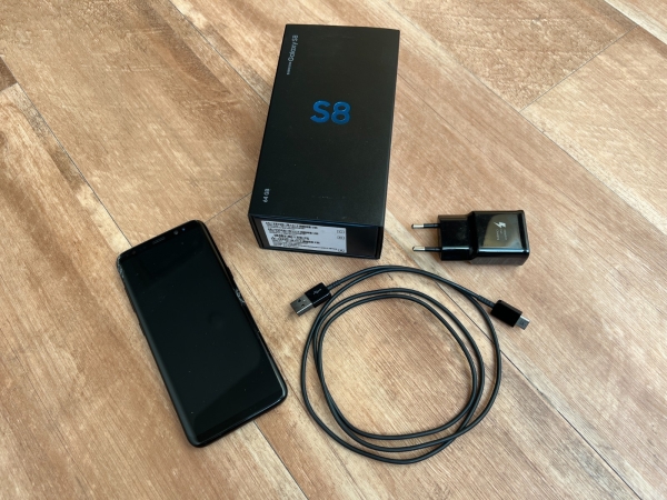 SAMSUNG Galaxy S8 SM-G950F Smartphone | 64 GB | Midnight black | mit OVP