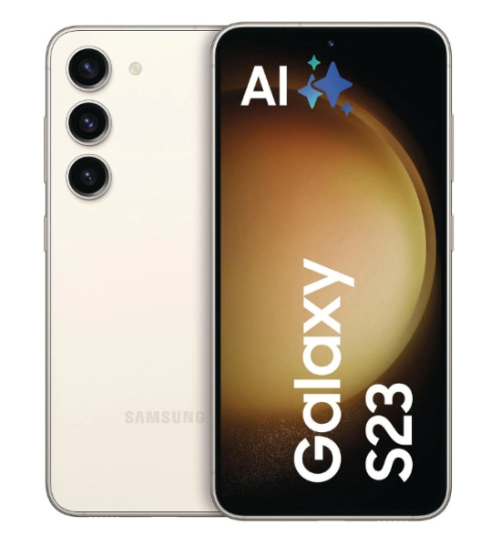 Samsung Galaxy S23 SM-S911B/DS 128GB 5G Cream White Android Smartphone Sehr Gut
