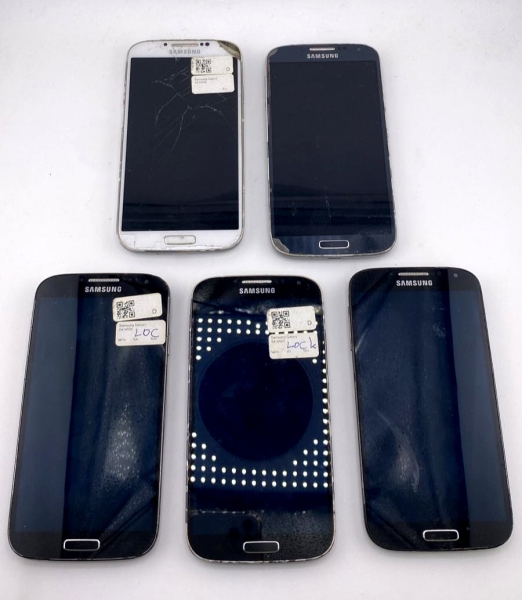 Samsung Galaxy S4 Handys – 5 x Restposten – Smartphones – Kostenlose Lieferung