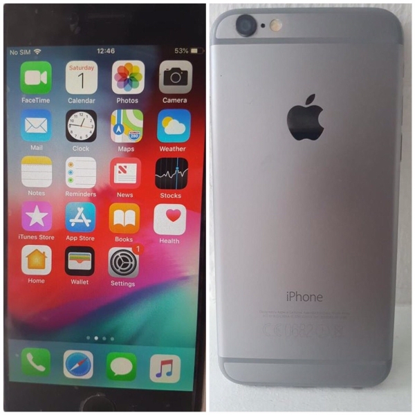 Apple iPhone 6 – 64GB – Space Grau (Ohne Simlock) A1586 (CDMA + GSM)