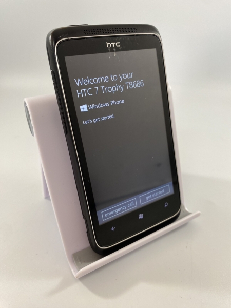 HTC Trophy 7 PC40100 schwarz entsperrt 8GB 3,8″ 5MP 5MB RAM Android Smartphone