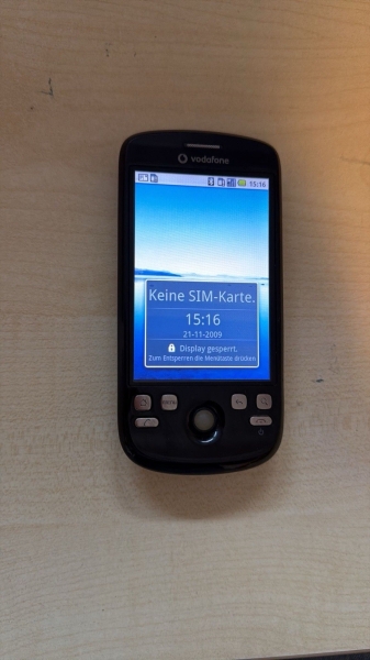 HTC Magic Smartphone vom Händler in Schwarz Geprüft Garantie Handy Telefon