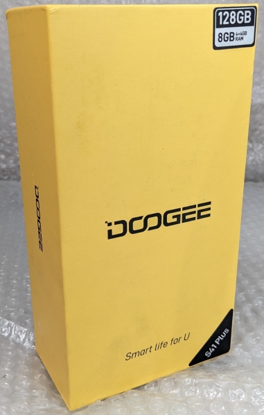 Doogee S41 Plus 5,5″ HD+ Rugged Android Smartphone 4GB +128GB 6300mAh entsperrt.