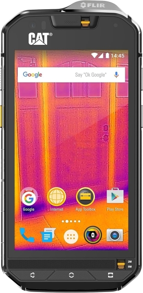CAT S60 – 32 GB – Smartphone schwarz (entsperrt) (Dual-SIM)