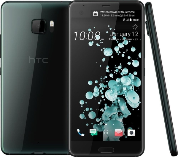 HTC U Ultra Smartphone 5,7 Zoll 64 GB Schwarz Android „sehr gut“