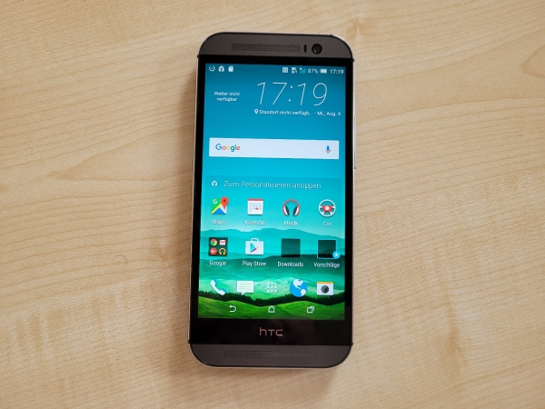 HTC One M8 5″, 16GB (Ohne Simlock) Smartphone – Gunmetal Grey (99HYK155-00)
