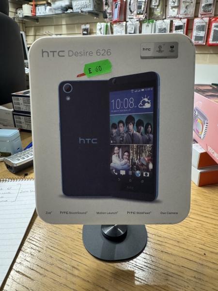 HTC Desire 626 Smartphone schwarz, entsperrt, 16GB