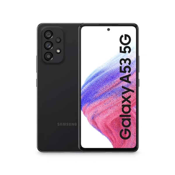 Samsung Galaxy A53 Android Smartphone 6,5 Zoll 5G SIM frei 6GB RAM 128GB schwarz