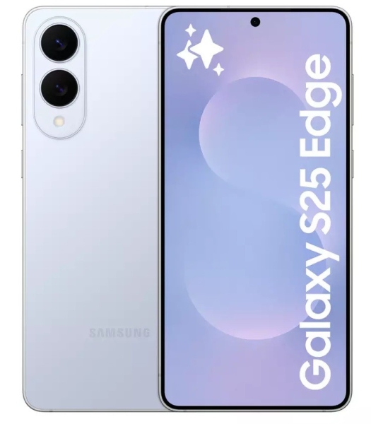 Samsung Galaxy S25 Edge 5G Android Smartphone SIM frei 256GB Icy Blue