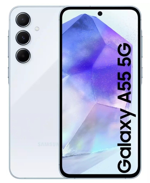 Samsung Handy A55 5G Smartphone 8GB RAM 6,6″ Android SIM frei 128GB blau