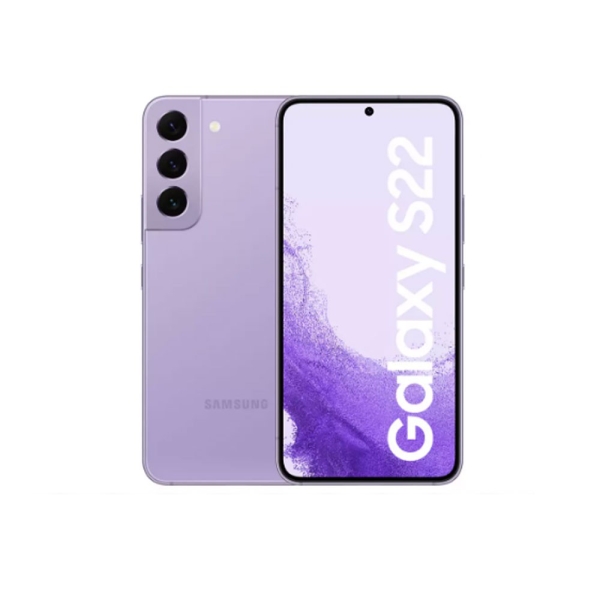 Samsung Galaxy S22 6,1 Zoll Android Smartphone 5G SIM frei 8GB 128GB lila