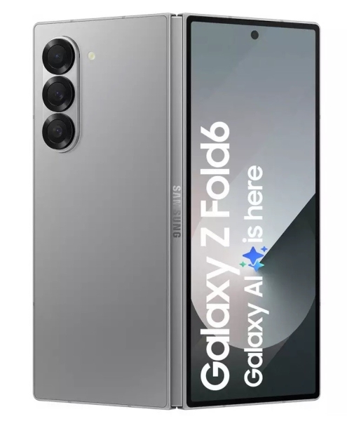 Samsung Galaxy Z Fold6 Smartphone 5G 512GB SIM frei silber SM-F956BZSCEUB