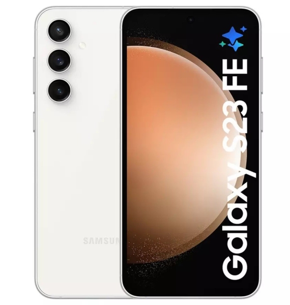 Samsung 5G Android Smartphone S23 FE 5G 128GB Handy SIM Frei Creme