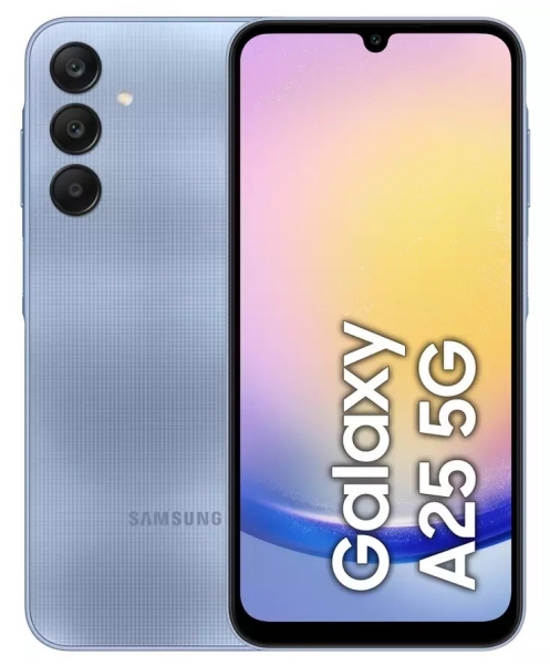 Samsung Android Handy 5G Smartphone Galaxy A25 128GB SIM frei blau