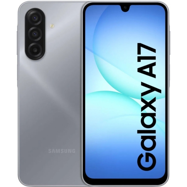 Samsung Galaxy A17 A175 4G Smartphone 128GB 4GB RAM grau Triple-Kamera 5000mAh