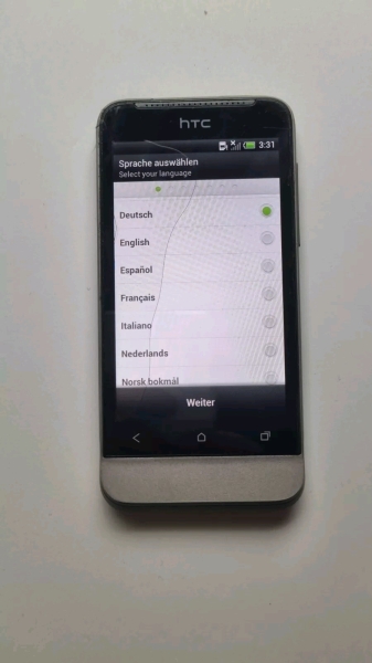 HTC  One V – 4GB – Grau (Ohne Simlock) Smartphone