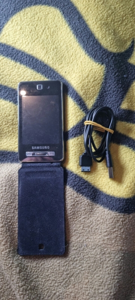 Samsung SGH-F480 (gesperrt) schwarz Smartphone selten schlank
