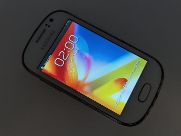 Samsung Galaxy Fame 4GB Pearl White Android Smartphone GT-S6810P ✅