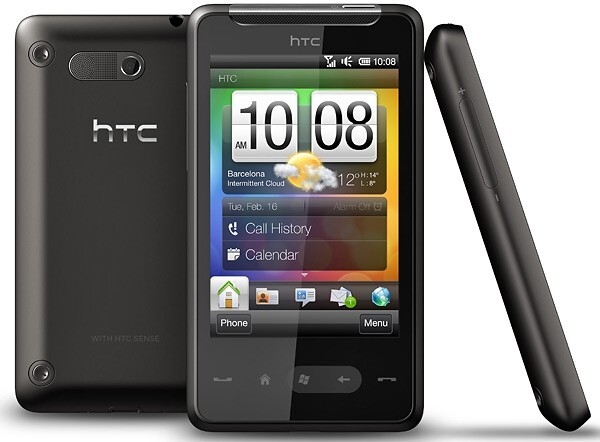 HTC HD Mini schwarz 3G entsperrt Windows Smartphone – Klasse A+ makellos