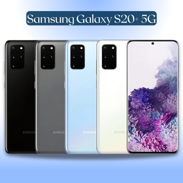 Neu Samsung Galaxy S20+ Plus 5G 128GB Ohne Vertrag Smartphone Handy Schwarz/Grau