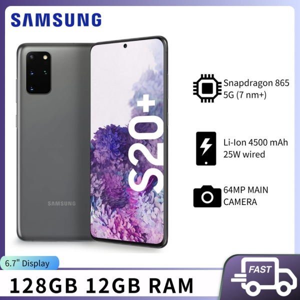 Neu Samsung Galaxy S20+ Plus 5G 128GB Handys Ohne Vertrag Smartphone Alle Farben