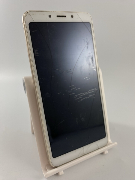 Xiaomi Redmi 6A Gold Dual SIM 32GB 5,45″ Android Smartphone gesprungen defekt #A