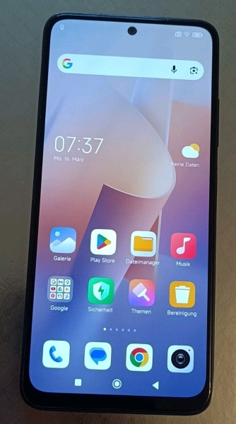 Smartphone Xiaomi Note 11, Model 2201117TY, 128 GB 6GB – 6,43 Zoll, Grau