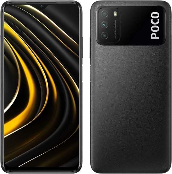 Xiaomi Poco M3 5G Smartphone 128GB/6GB Schwarz Dual SIM SIM Frei Entsperrt Handy