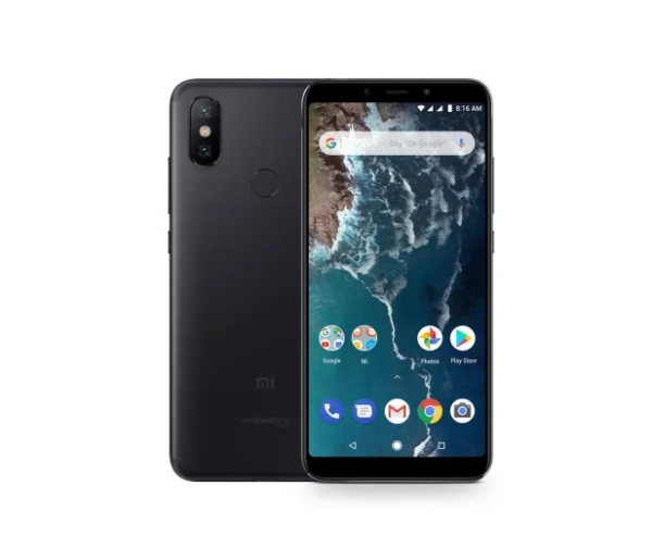 Smartphone Xiaomi Mi A2 4/32GB Schwarz ohne Simlock + Garantie | Zustand: Gut