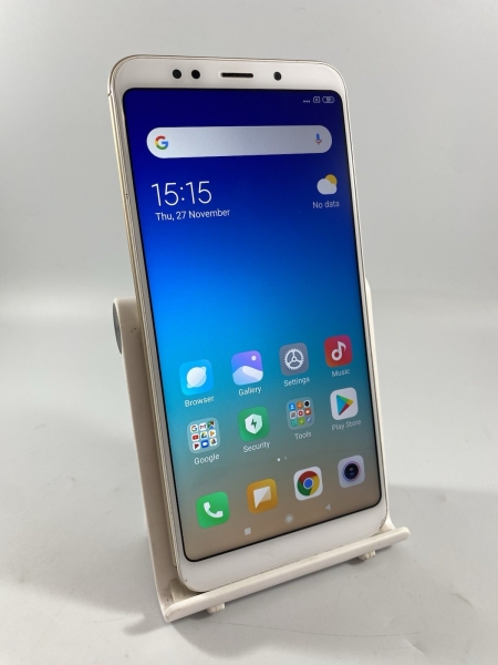 Xiaomi Redmi Note 5 Gold entsperrt 32GB 5,99″ Dual SIM Android Smartphone gesprungen
