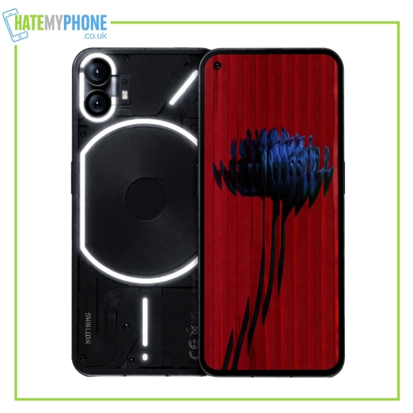 Nothing Phone 1 schwarz entsperrt 256GB 6,55″ Dual 50MP Android Smartphone