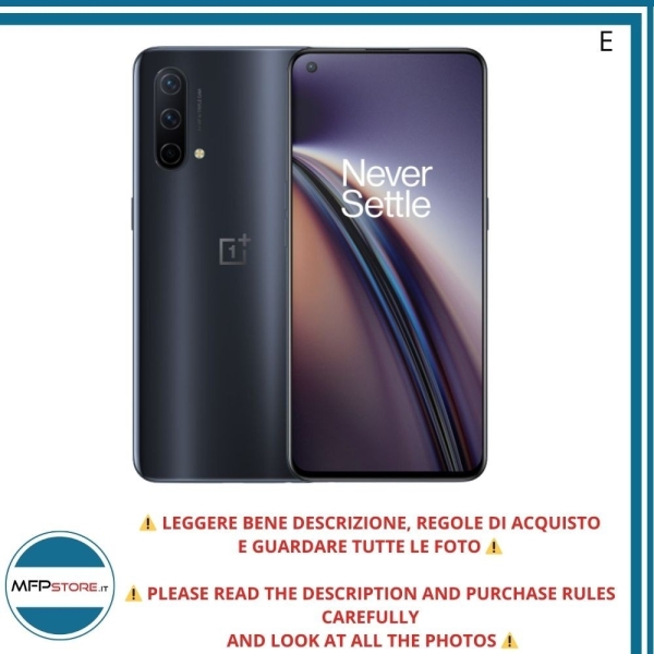 Smartphone OnePlus Nord CE 5G 6.43 “ 128GB Android 11 Schwarz – Telefon Geprüft