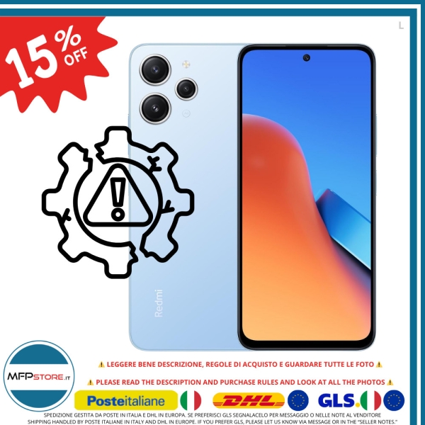 Smartphone Xiaomi Redmi 12 4GB RAM, 128GB Blau – GEBRAUCHT Mit MÄNGEN