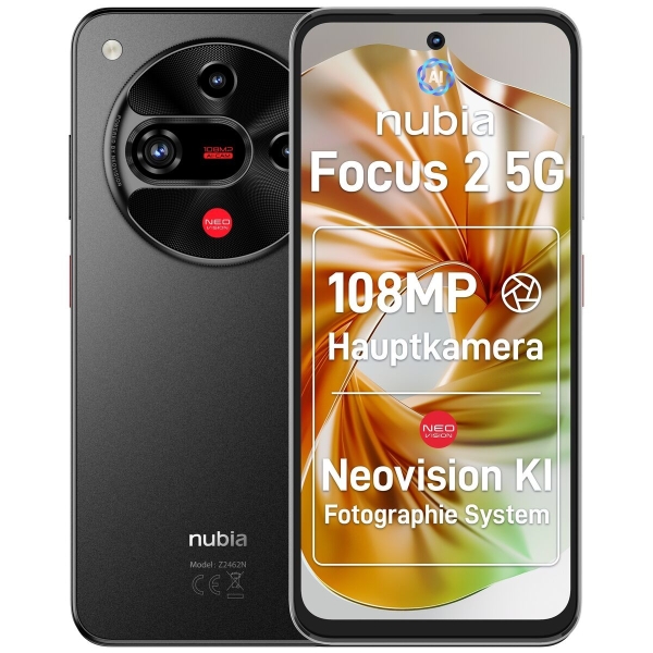 Smartphone ZTE Nubia Focus 2 8 GB RAM 256 GB 6,7″ Schwarz