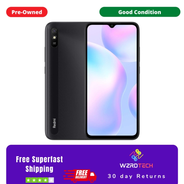 Xiaomi Redmi 9AT 32GB schwarz entsperrt Dual Sim Smartphone „guter Zustand“