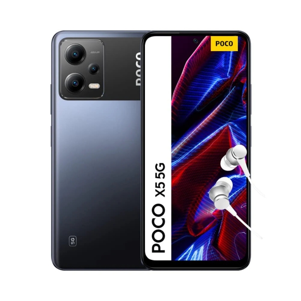 Poco X5 5G Black 6GB RAM 128GB Schwarz Android Smartphone