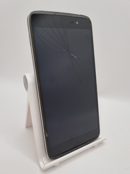 BlackBerry DTEK50 schwarz 32GB 5,5″ 21MP Android Smartphone gesprungen defekt #B