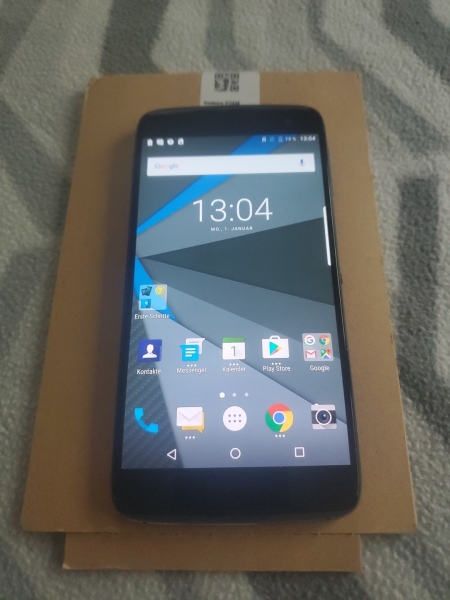 BlackBerry DTEK60 32GB Android Schwarz (Ohne Simlock) Smartphone gebraucht gut