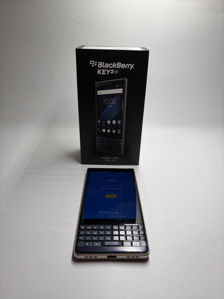 BlackBerry KEY2 LE 64GB Champagne Smartphone QWERTZ Dual-SIM Ohne Simlock K298