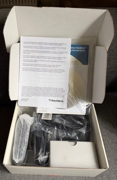 BlackBerry 7290 Simless Smartphone QWERTZ Handy Neu in OVP unbenutzt NEUWERTIG