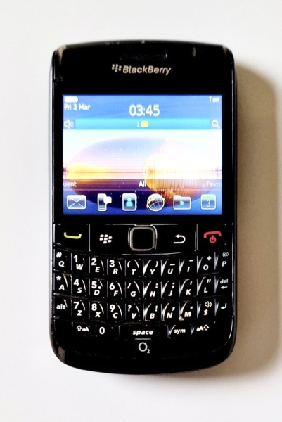 BlackBerry Bold 9780 – Schwarz (O2) Retro Smartphone in gutem Zustand