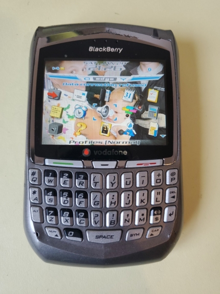 Blackberry 8700 Electron Locked On Vodafone B107