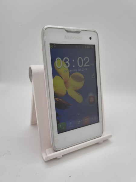 Lenovo A396 weiß entsperrt 4GB 4,0″ Dual SIM 5MP Android Smartphone
