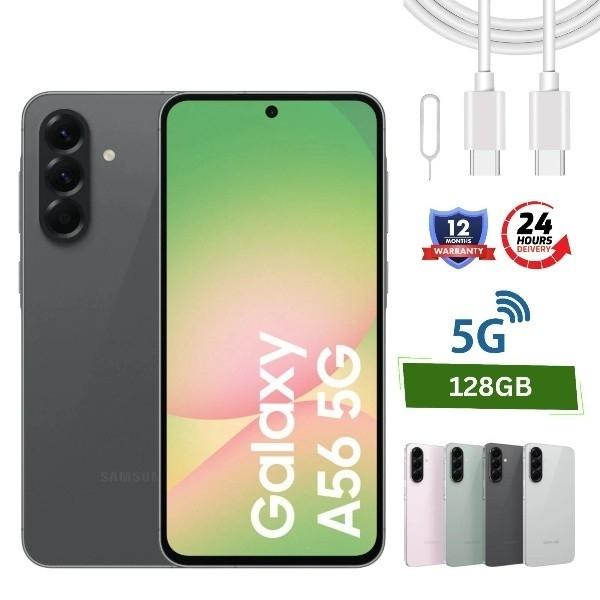 Samsung Galaxy A56 5G 128GB + 8GB RAM entsperrt Smartphone Modell 2025 – Brandneu