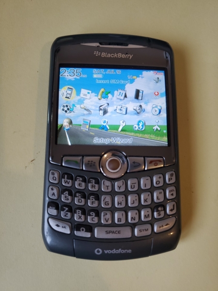 Blackberry Curve 8310 entsperrt B91