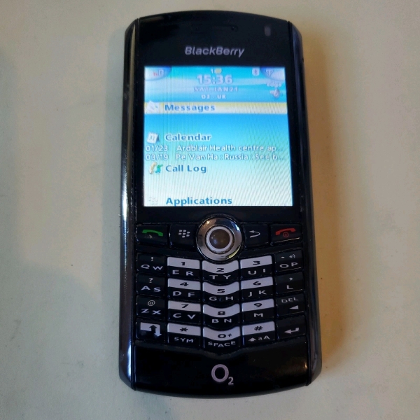 Blackberry Pearl 8110 entsperrt funktionstüchtig B81