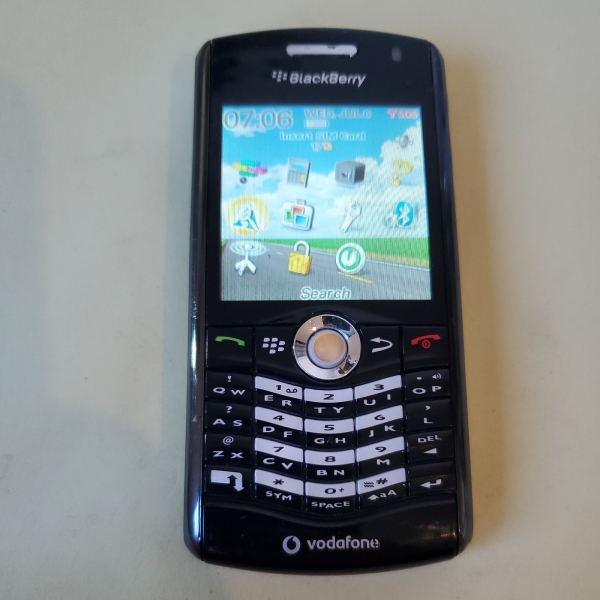 Blackberry Pearl 8110 entsperrt funktionstüchtig B80
