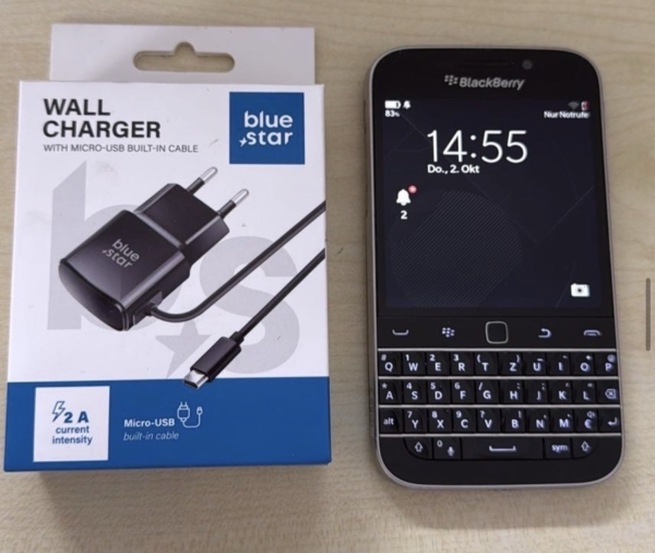 BlackBerry Classic SQC100-1  16 GB Komplett, Geprüft, Händler, Garantie Handy