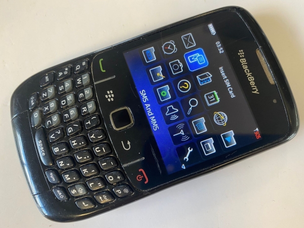 BlackBerry Curve 8520 Smartphone ENTSPERRT Handy QWERTZ Tastatur – Tastenschaden