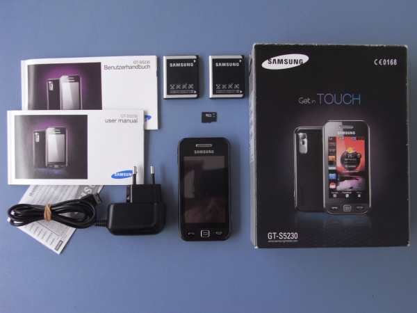 Samsung  Star GT-S5230 Schwarz (ohne Simlock) Smartphone
